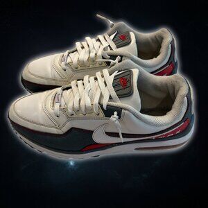 Nike Air Max 687977-166 No Insole White/Red Athletic Shoes 2014 Men's Size 11